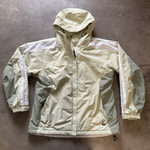 Columbia Core Storm Dry Windbreaker Size Large Women's Rain Jacket‎ Fleece Lined